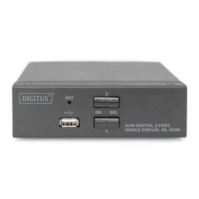 2. DIGITUS KVM SWITCH 2 PORT HDMI, 4K 30HZ DS-12870