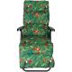 5. GARDEN CHAIR WITH FOOTREST 57x83x106CM FLOWER