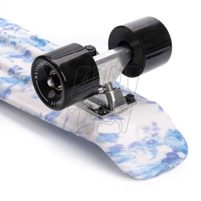 8. Meteor Flowers White 22608 skateboard