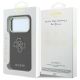 8. Guess Grained & Big Resin Logo Case for iPhone 18 Pro Max / 17 Pro Max - Black