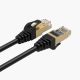 3. Orico PUG-C7 CAT7 10Gbps RJ45 Ethernet Network Cable Internet LAN Round 30m - Black