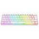 2. RAMPAGE RADIANT K11 RGB Mechanical Gaming Keyboard, White