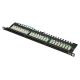 5. Patch panel Extralink EX.9663 (0.5U; cat. 6; 24xRJ-45)