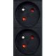 13. GEMBIRD RACK POWER STRIP (PDU) 9 FR OUTLETS, 1U, 16A, FR PLUG, 2M