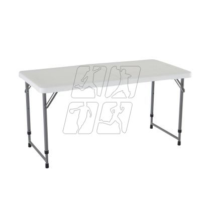 9. Half-folding table 122 cm height adjustable 4428