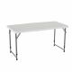 9. Half-folding table 122 cm height adjustable 4428