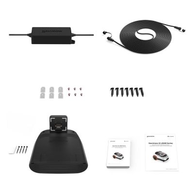 7. Segway Navimow i215 LiDAR Robot Lawn Mower Battery Black, Orange, Blue