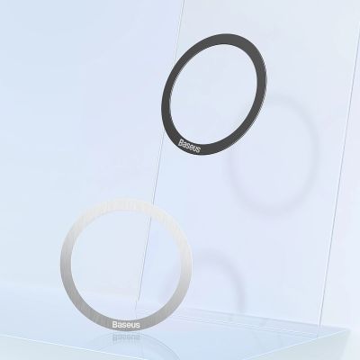 12. Baseus Halo Series magnetic ring (2 pcs/package) silver (PCCH000012)