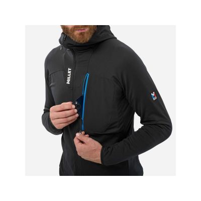 5. MILLET Trilogy Icon Lightgrid Hd M Black Men's Sweatshirt