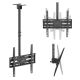 15. MACLEAN CEILING MOUNT / HANGER FOR TV, MAX. LOAD 50KG, 37-75", MAX VESA 400X400 MC-175