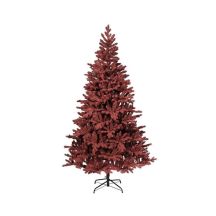 CHRISTMAS TREE ARTIFICIAL RED 210CM