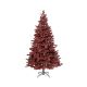CHRISTMAS TREE ARTIFICIAL RED 210CM