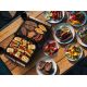 14. ELDOM CONTACT GRILL GK200 2000W, TEMPERATURE CONTROL, TWO FAT CONTAINERS, PLATES WITH NON-STICK COATING