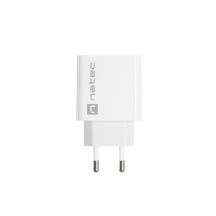 NATEC RIBERA USB-C 20W POWER DELIVERY WHITE CHARGER NUC-2059