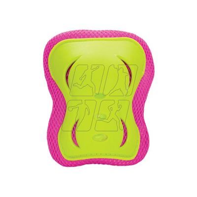 21. Set of protectors Nils Extreme H320 pink-lime size XL