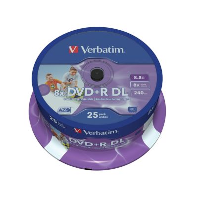 DVD Verbatim 43667 (8.5GB; 8x; 25pcs; Cake)