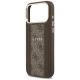 6. Guess 4G Stripe MagSafe case for iPhone 17 Pro Max - brown