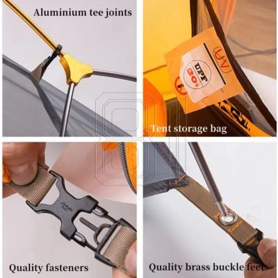29. Naturehike Cycling Ultralight 1 Tent NH18A095-D-Orange