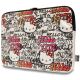 2. Hello Kitty PU Metal Logo case for a 14" laptop - beige