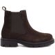 2. Women's leather ankle boots, suede, chocolate, Sergio Leone BT-01-S