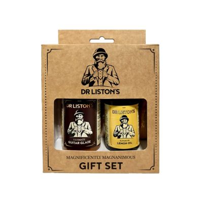 Dr. Liston's Guitar Glaze Gift Set DR-GS-GGLO - guitar care kit with shine and lemon oil