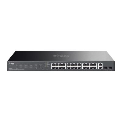 TP-Link ES228GP Managed Network Switch L2 Gigabit Ethernet (10/100/1000) PoE Support Black