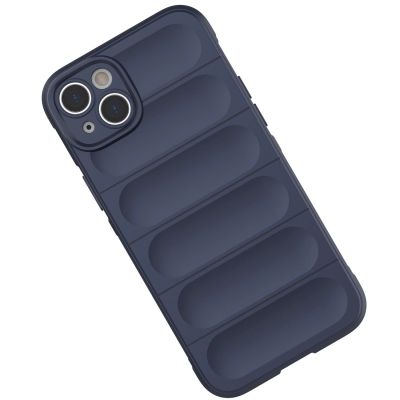 18. Magic Shield Case case for iPhone 14 Plus flexible armored dark blue cover