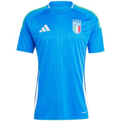 9. adidas Italy 24 Home men's t-shirt blue IN0657
