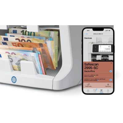 4. Safescan 2995-SC Banknote Counting Machine White