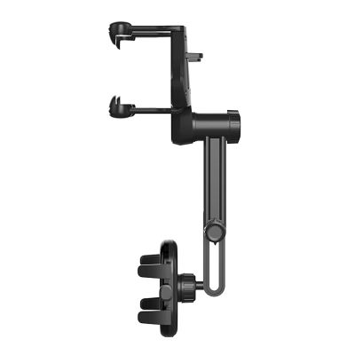 3. Car Phone Holder for Rearview Mirror - Black