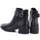 4. Women's leather ankle boots with insulated sole, black Sergio Leone BT-25-S