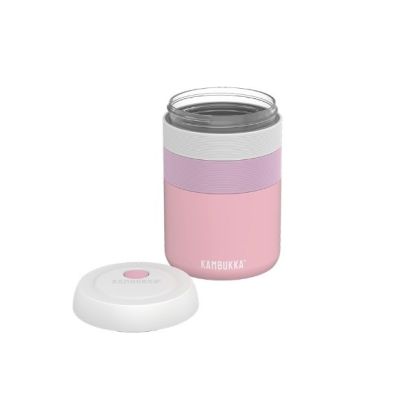 2. Kambukka Bora Lunch Thermos 600ml, Baby Pink