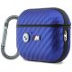 2. BMW M Carbon Metal Logo Case for AirPods Pro 3 - Light Blue