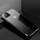 9. Clear Color Case Gel TPU Electroplating frame Cover for Samsung Galaxy S21 Ultra 5G black