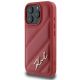 2. Karl Lagerfeld Quilted Signature iPhone 16 Pro Case - Red