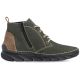 8. Women's leather ankle boots insulated green Rieker 55036-54