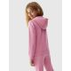 Girls' sweatshirt with a hood, 4F Junior