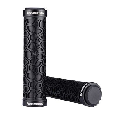 Rockbros bicycle handlebar grips black