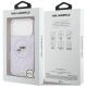 8. Karl Lagerfeld IML Glitter Karl & Choupette Heads Logo MagSafe Case for iPhone 17 Pro - Purple