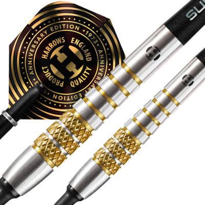 7. Darts Harrows BOXER BOMB 90% 50th ANNIVERSARY EDITION softip