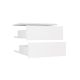 2. OPENO Drawer Module 2SZ with 2 Drawers, WHITE – for Walk-in Closet and Bedroom