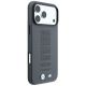4. BMW M Blue Perfo Metal Logo MagSafe Case for iPhone 18 Pro / 17 Pro - Gray