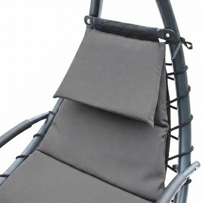 18. SWING ROCKING CHAIR WITH UMBRELLA LISBON GRAY