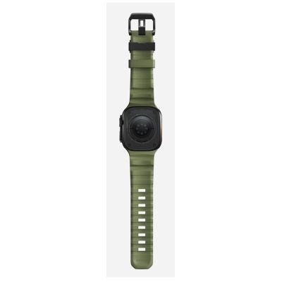 6. Nomad Rocky Point Band Black Leather, Titanium