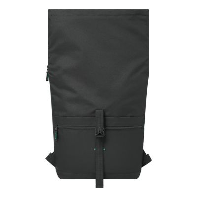 9. Rivacase Gremio City Backpack Black Polyester, Recycled Polyethylene Terephthalate (rPET)