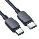 3. Joyroom Multi-Color Series A14 USB-C / USB-C 60W Cable 1.2 m - Black