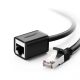 11. Ugreen NW112 11282 Network Ethernet Cable RJ45 (Female) - RJ45 (Male) F/UTP Cat. 6 1 Gbps 3m - black