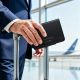 7. Acefast S6 Bluetooth Passport Case-Compatible with Apple Find My - Black