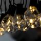 8. PARTY LIGHT OUTDOOR GARLAND 20 BULBS 100LED 5.8M 230V