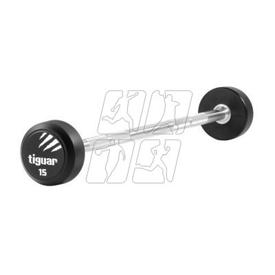 2. Barbell straight tiguar PU 15 kg TI-WPBPU015